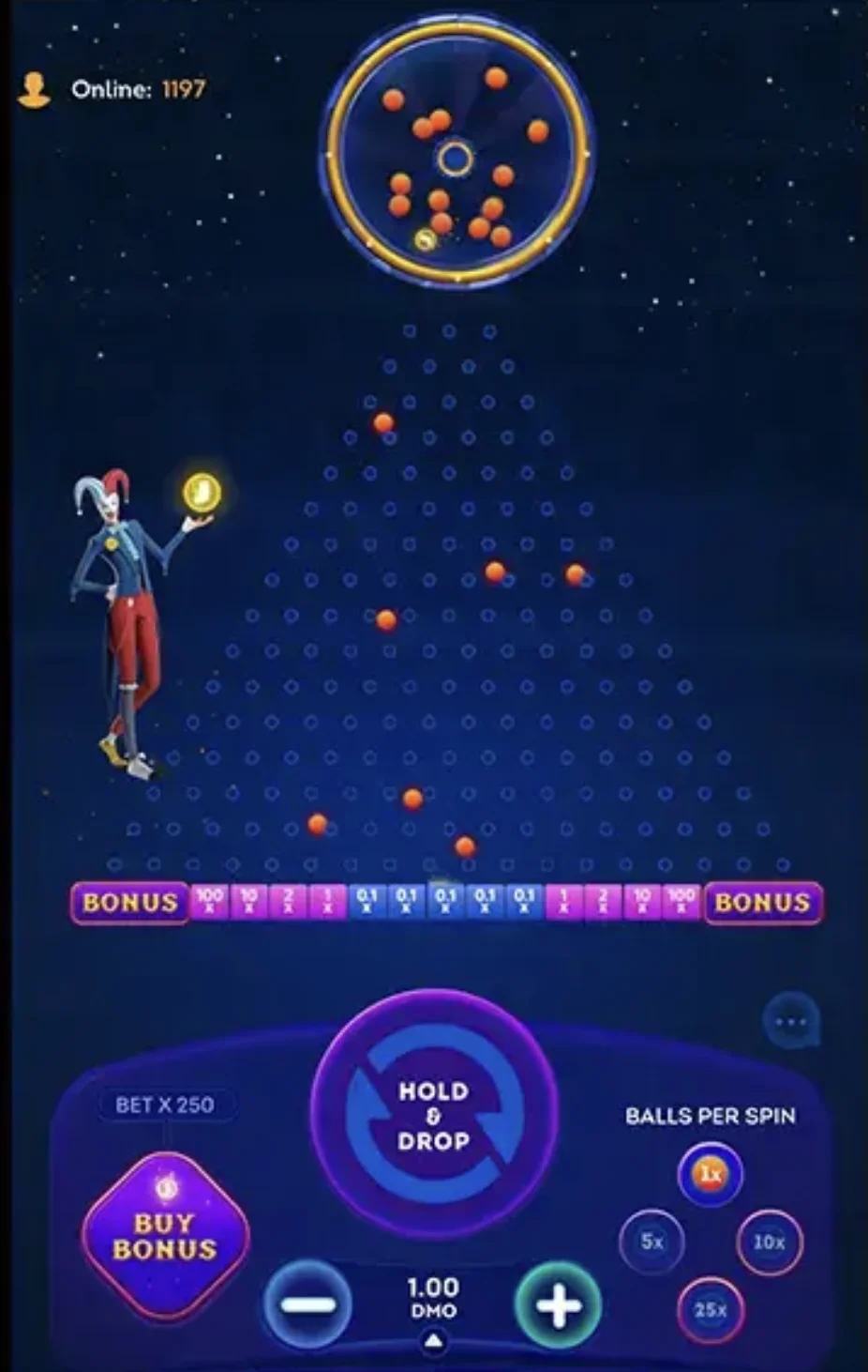 4 Bonuses Bonanza Plinko (SmartSoft Gaming)